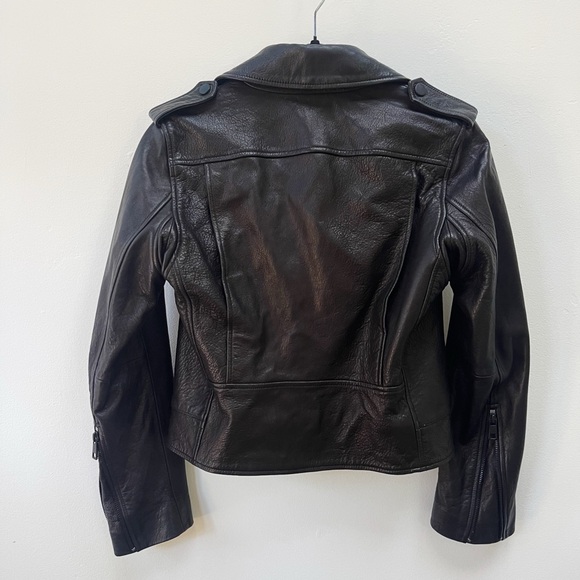Banana Republic leather jacket, worn once! - Picture 4 of 11